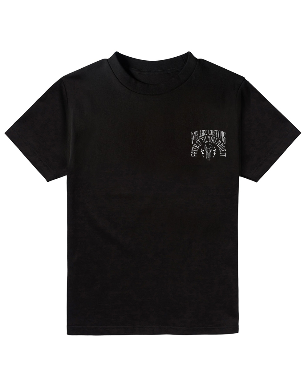 Faith It Tee - Black (front)
